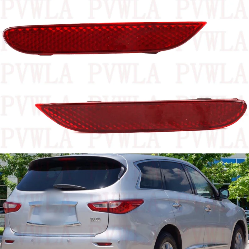 

Rear Bumper Light Lamp Reflector NI1184101N NI1185101N For Infiniti JX35 Base 2013