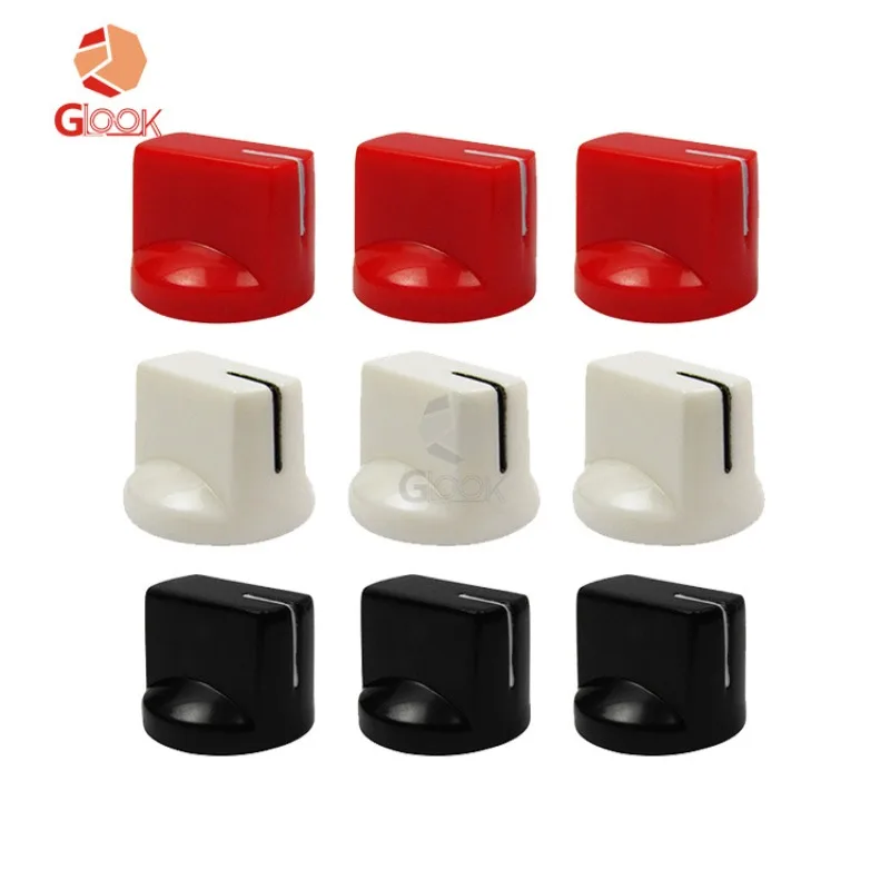 

4Pcs Multi Color Flet Head Guitar Pedal Knob Electric Guitar Pot Potentiometer Knobs Guitar Accessories