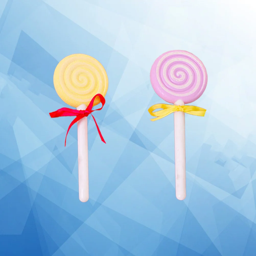 

2Pcs Foot Grinding Stone Pumice Stone Portable Lightweight Pedicure Dead Skin Remover Foot Care Scrubber Lollipop Shape Mixed