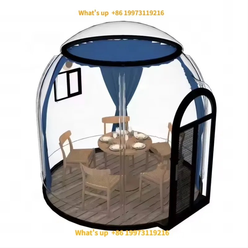 2026 Heißes neues Design Lgloo Glamping-Kuppelzelt für den Außenbereich, Polycarbonat-Kuppel, luxuriöses Hot-El-House-Geodätisches Kuppelzelt
