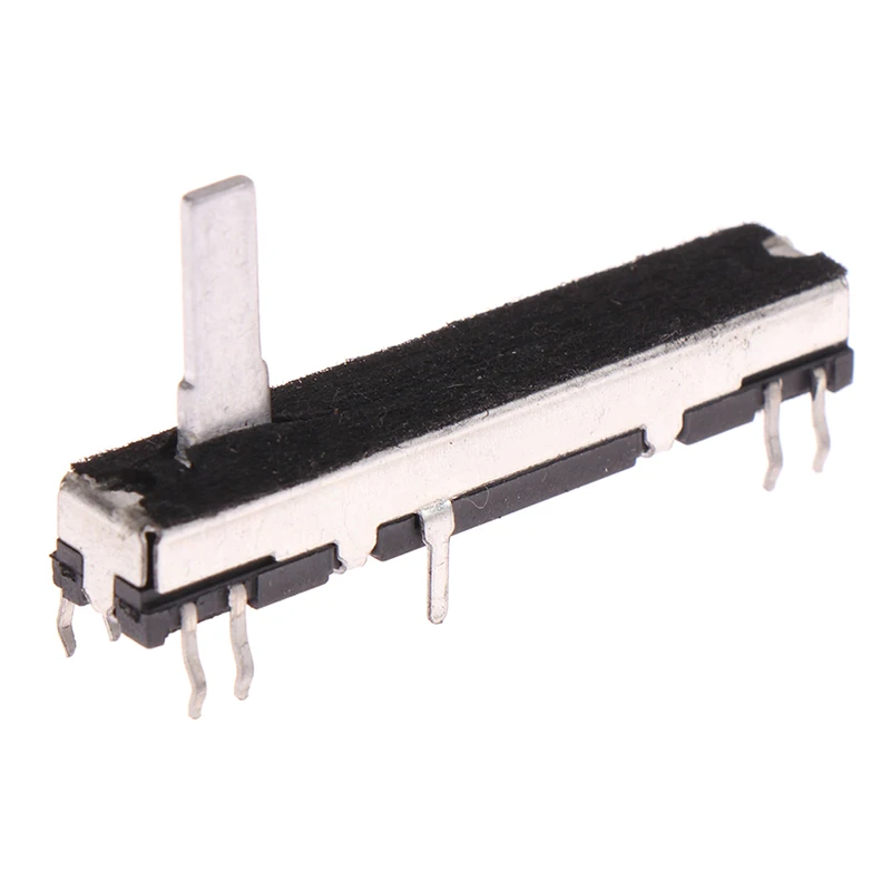 1PCS 45mm Sliding Potentiometer Stereo Channel B10K Axis Sliding Stroke 30mm