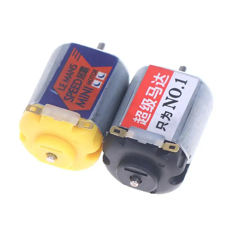 DC 3-8.4V 45000RPM Mini 130 Carbon Brush Motor F-130 High Speed Strong Magnetic Micro Motor For Mini 4WD Racing Car Model Toy