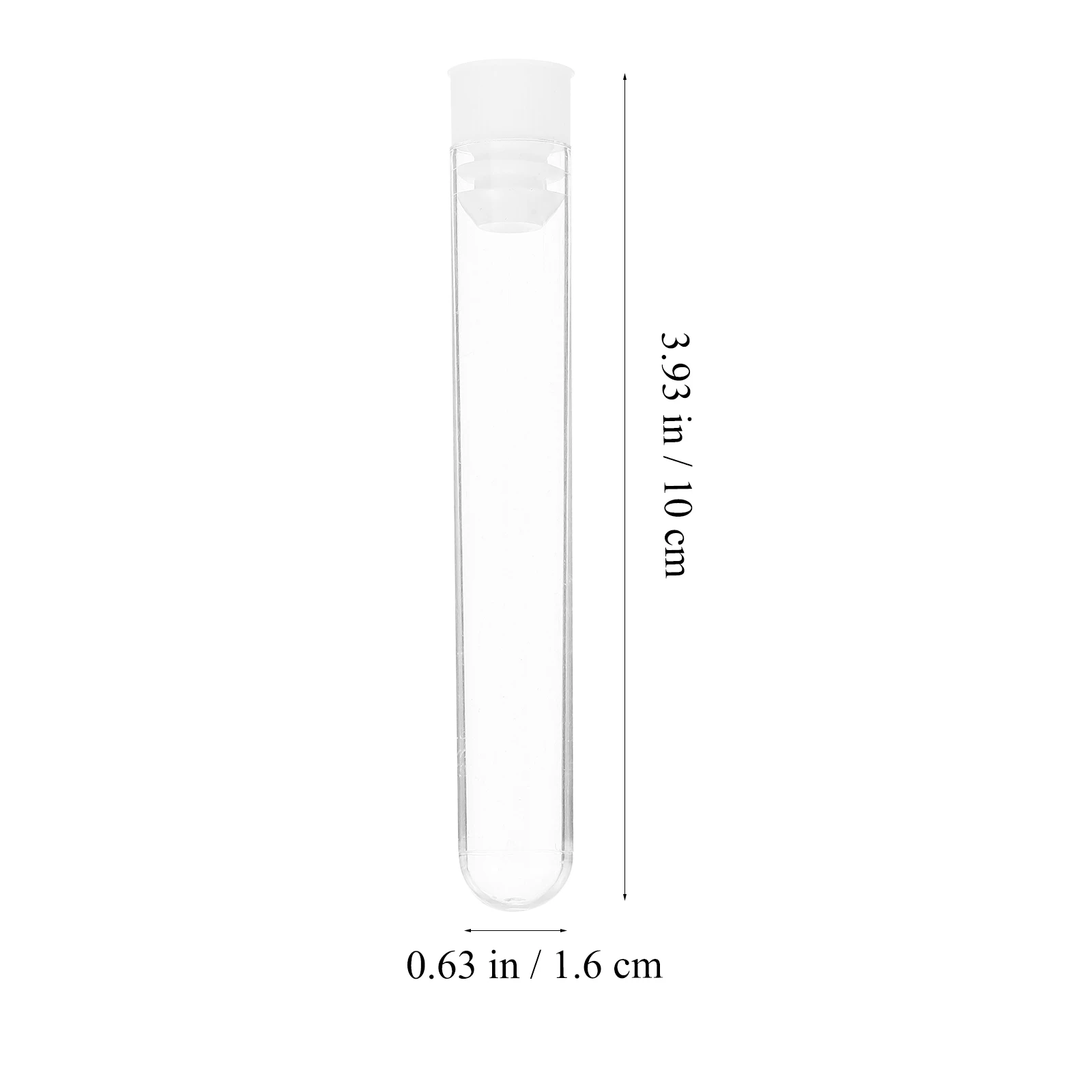 

50 Pcs Test Tube Lab Tubes for Plants Small with Rack Toy Storage Containers Lotion Bottle