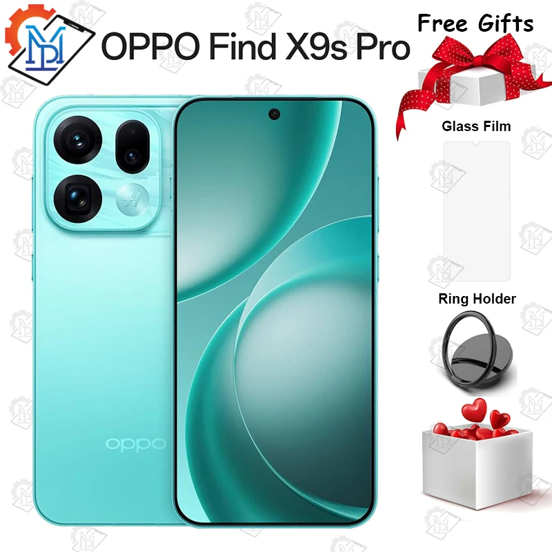 

Original OPPO FIND X9S Pro 5G Smartphone 6.32" 144Hz Display Dimensity 9500 Camera Dual 200MP Large Battery 7025mAh Mobile Phone