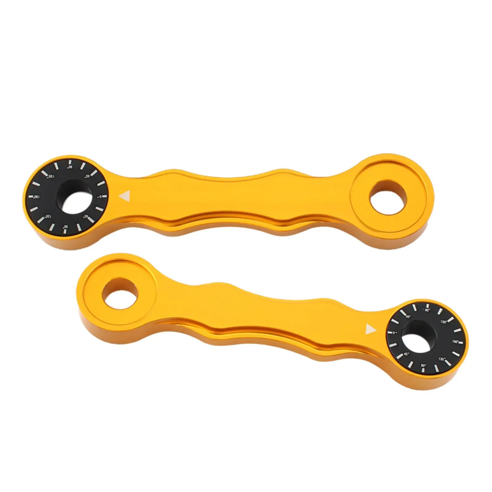 

2 Pieces Motorcycle Lowering Links Set Dogbone High Performance Replaces Aluminum Alloy for Drz400