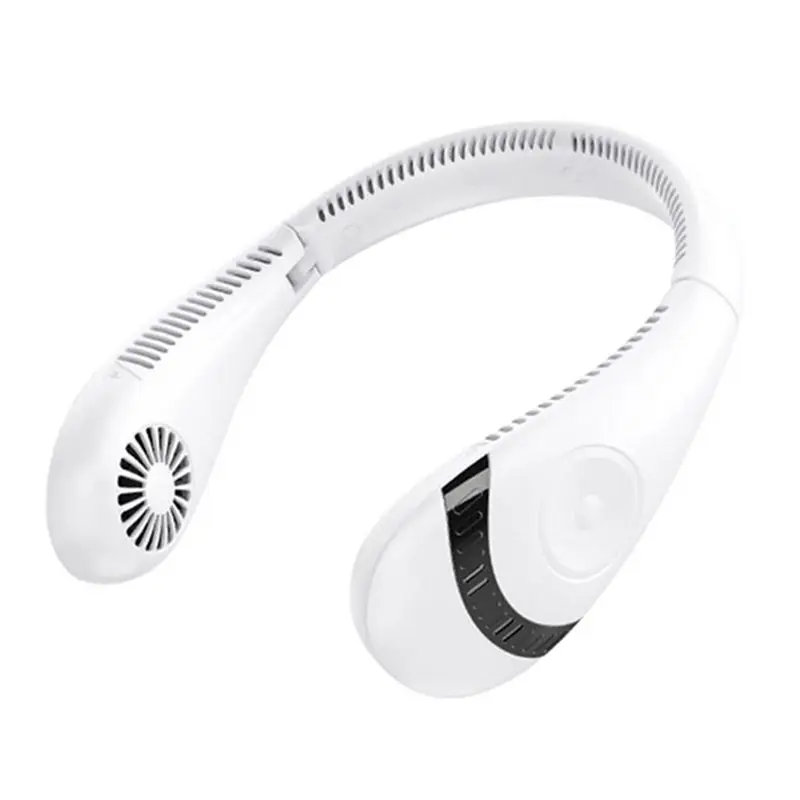 

A23F-5000Mah Hanging Neck Fan Lazy Foldable Small Portable Charging Head Wearing Hanging Neck Portable Fan