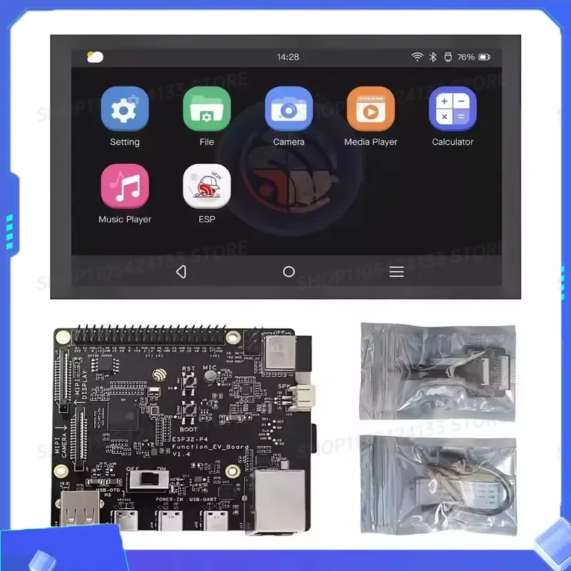1PCS New Original ESP32-P4-Function-EV-Board Development Kit for ESP32P4 SoC Chip AIoT Multimedia Evaluation Board