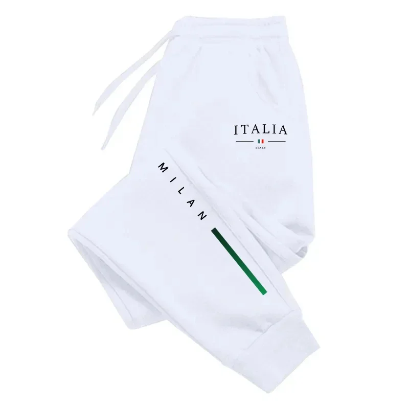 

Fashion Jogging Pants Hot Sales Mens Sweatpants Printing Versatile Gym Quality Comfortable Soft Sport Casual Trousers Drawstring