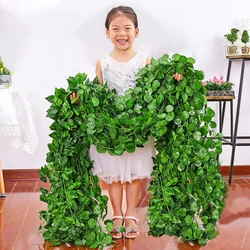 人工植物,ツタの葉,6個,偽のつる植物,花,家,寝室,庭,結婚式の装飾,吊り下げ植物