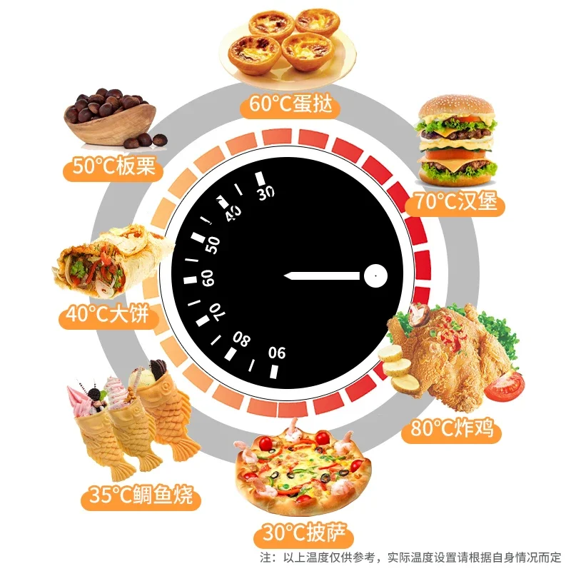 b2Insulation Cabinet Biscuit Sandwich Egg Tart Fried Chicken Single Door Deli Display Cabinet Commercial