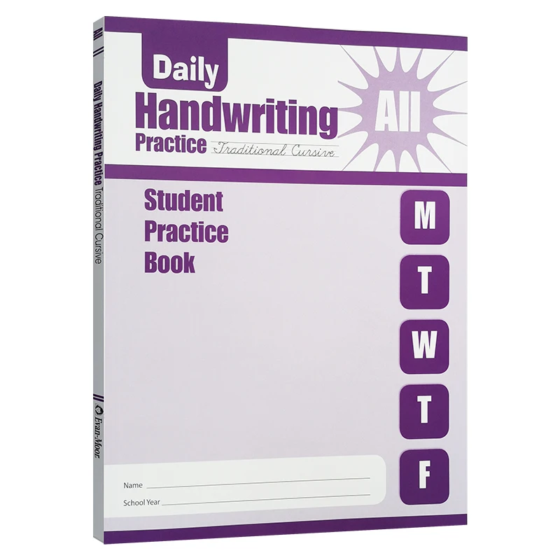 

Evan-Moor Daily Handwriting Practice TC SE Workbook,aged 5 6 7 8 9 10 11, English book 9781609633653