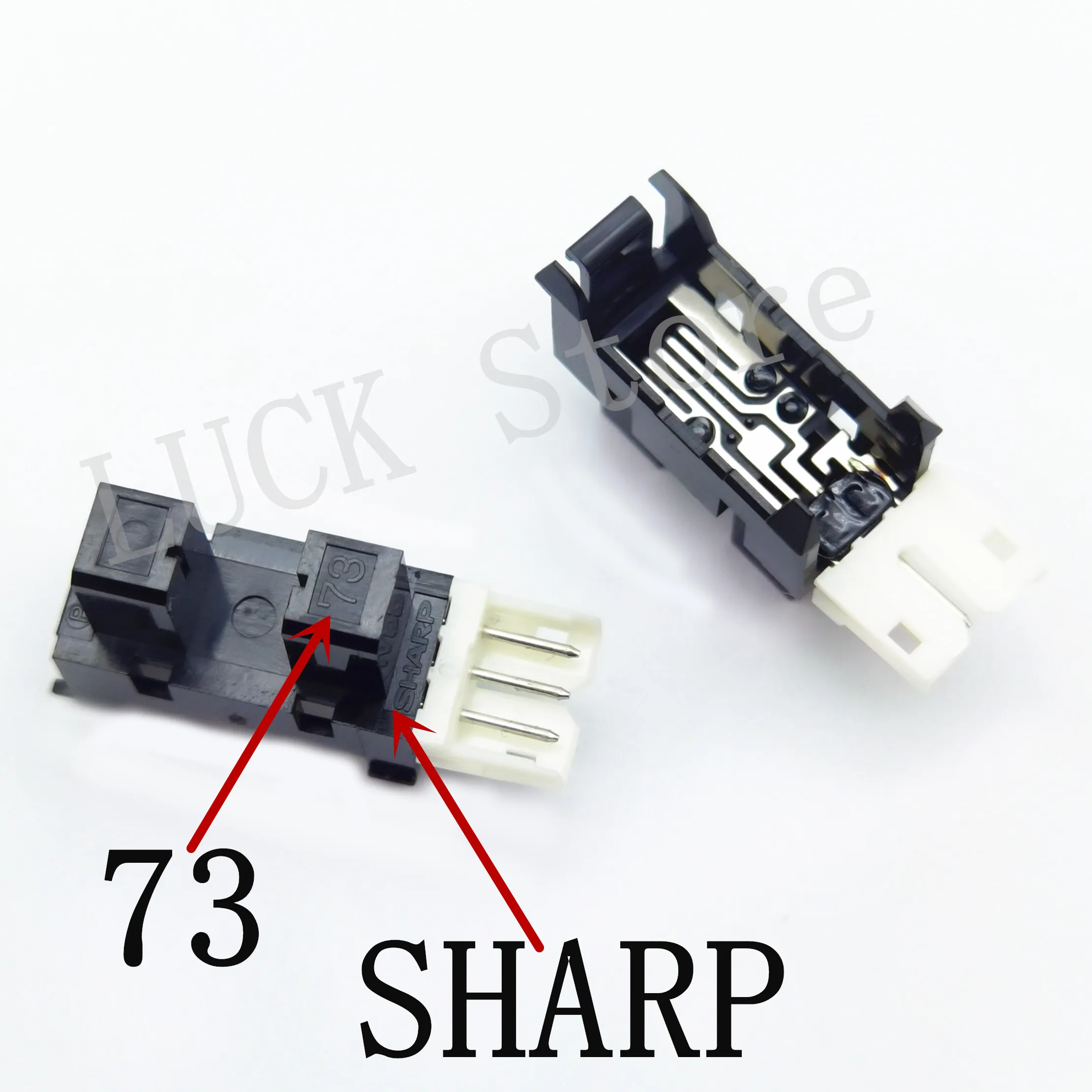 New SHARP 73 slot pitch 5 mm groove photoelectric switch transmission type sensor copier printer testing