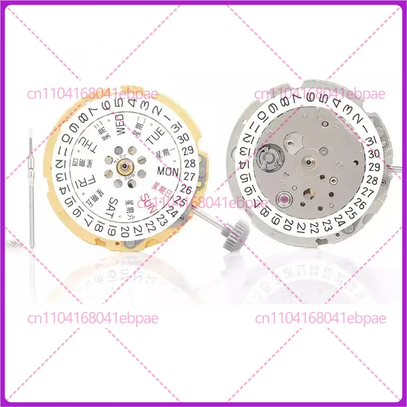 For MIYOTA 8200 8205 Automatic Movement, New Watch Parts, Mechanical Watch Movement, Double Calendar