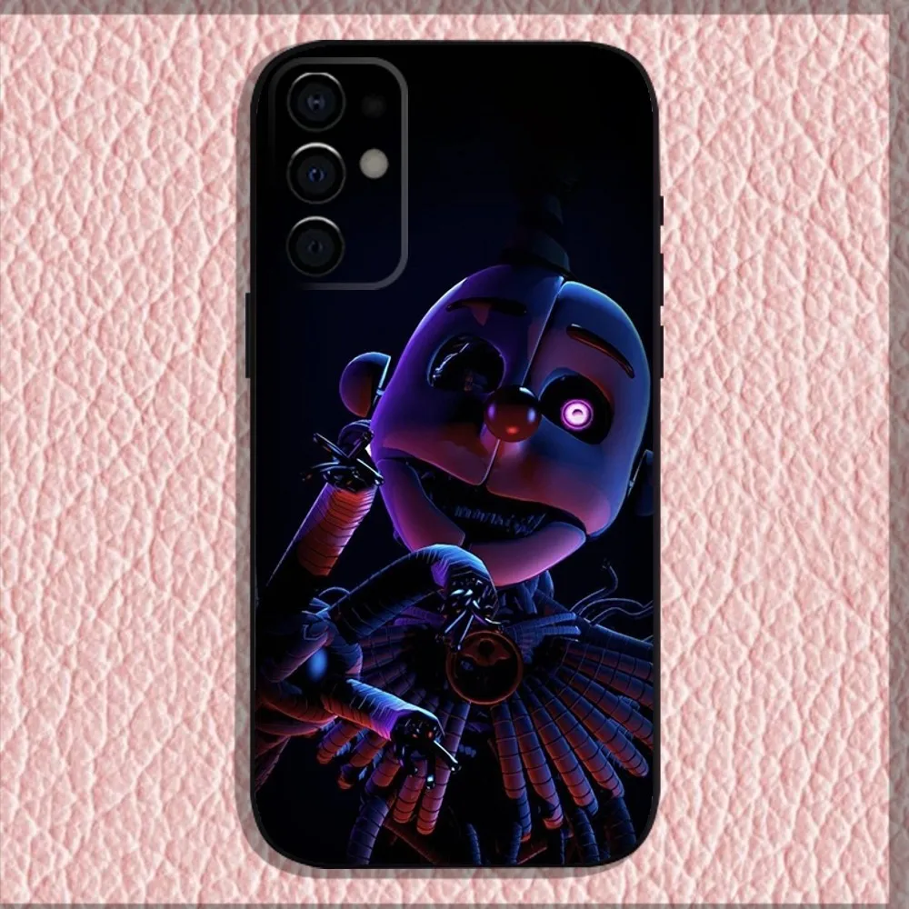 Five-Nights-At-Freddys F-Fnaf Phone Case For Samsung S24,S21,S22,S23,S30,Ultra,S20,Plus,Fe,Lite,Note,10,9,5G Black Soft Shell