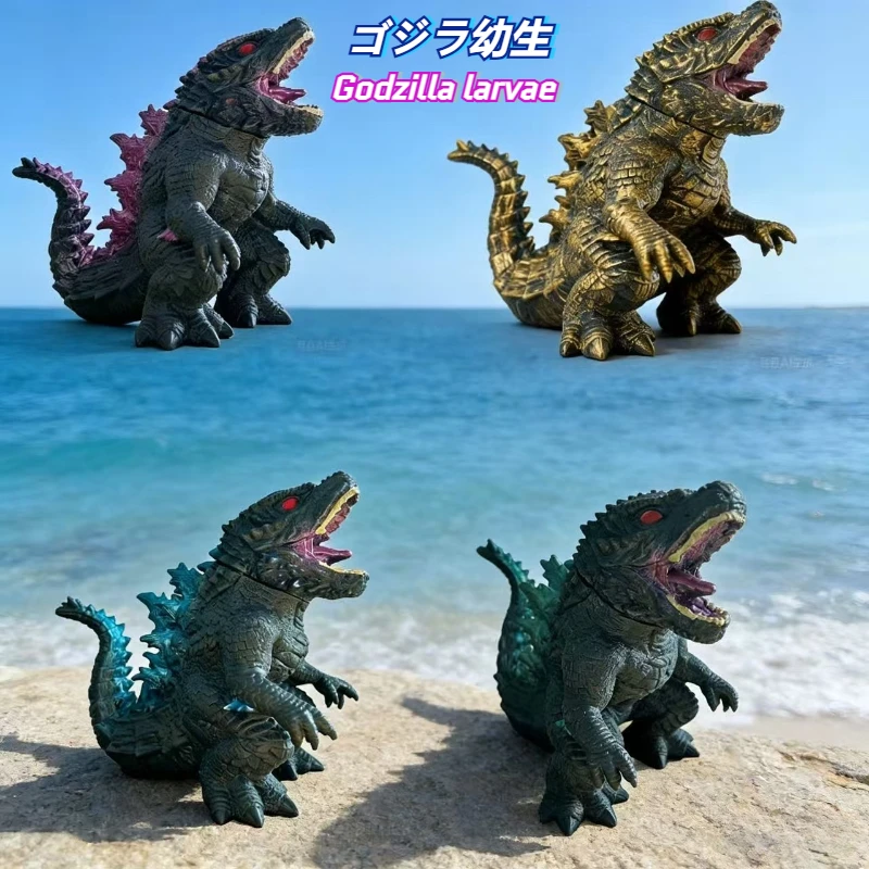 

Новая серия фигурок Годзиллы 2026: Малыш Годзилла, излучающий энергию, монстры, модель из ПВХ, игрушка для детей, подарок на день рождения