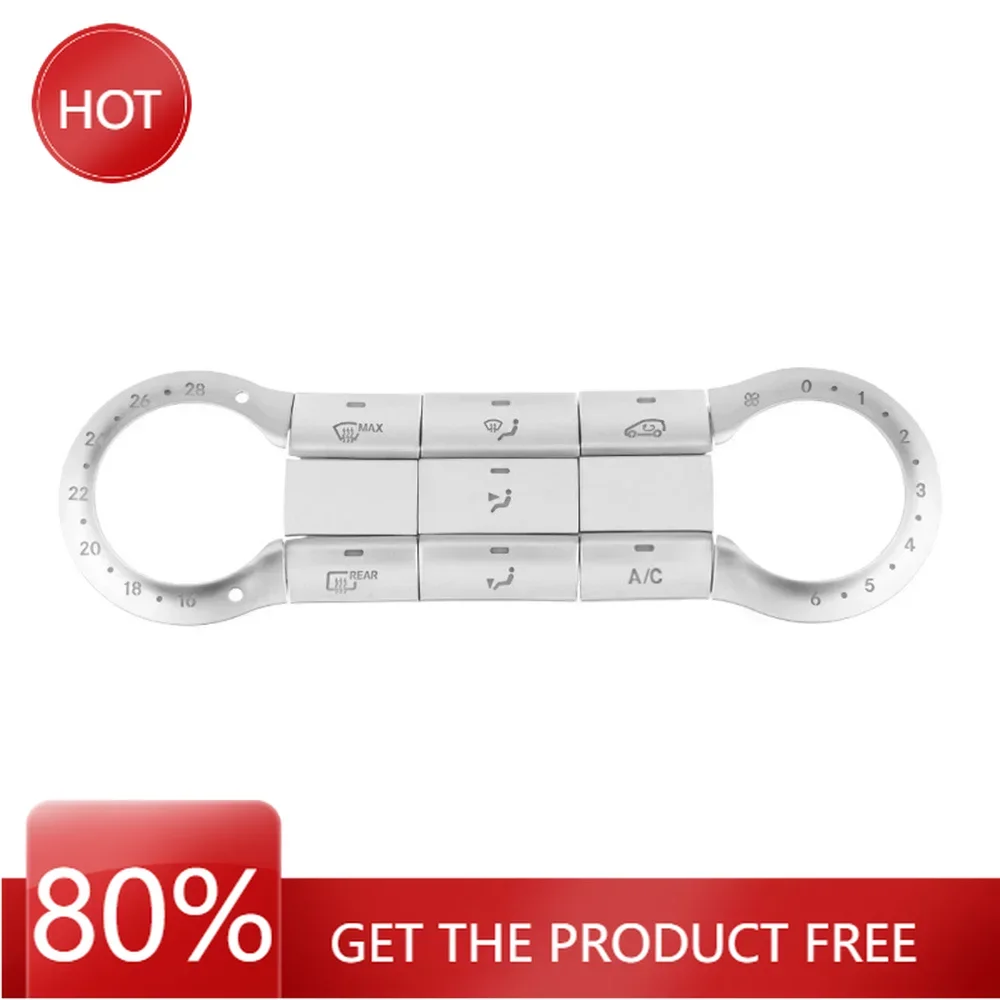 

Hot Steering Covers Car Center Console Air Conditioning Button Sticker Trim for Mercedes Benz CLA C117 GLA X156 a B Class W17