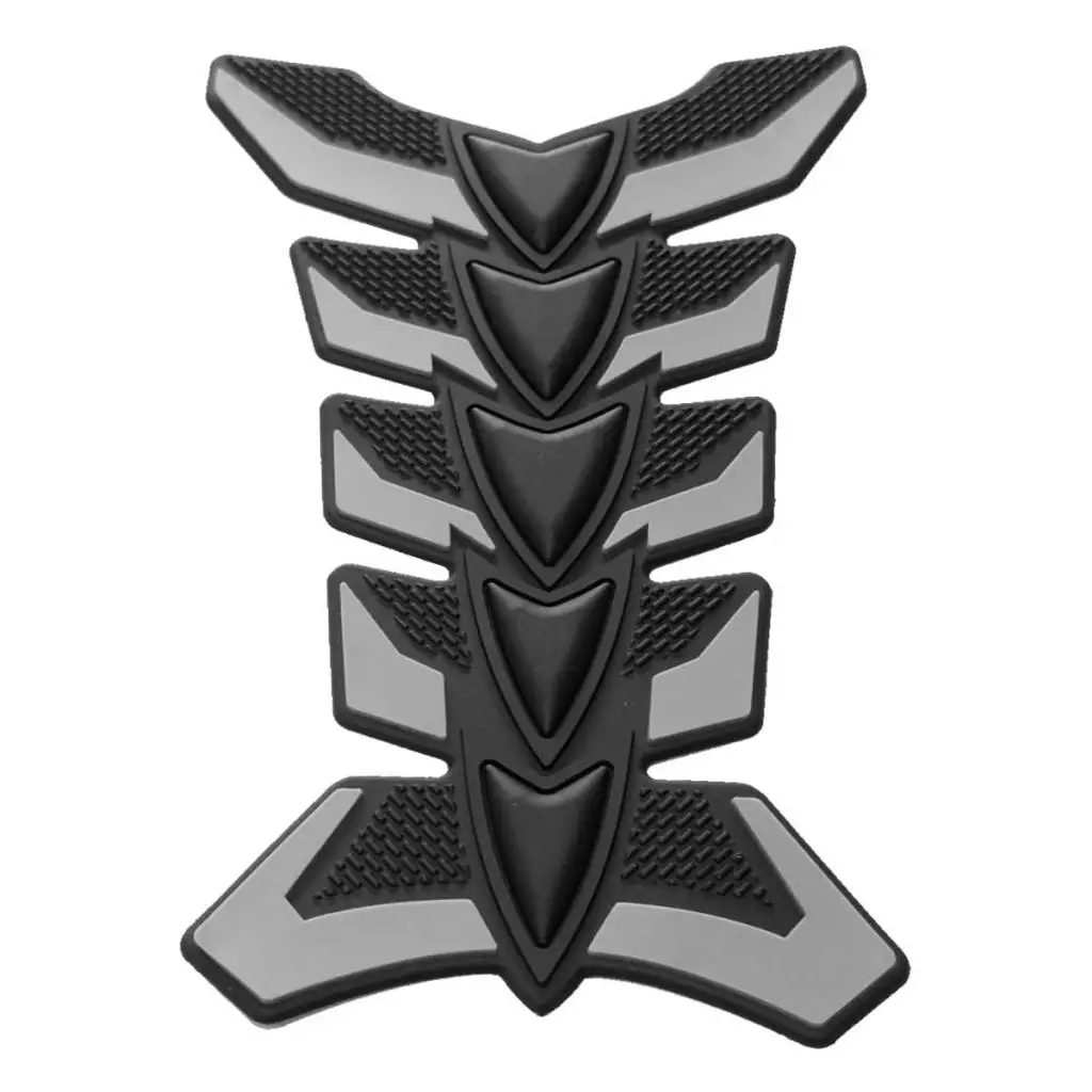 ملصق وسادة حماية لغطاء غاز الدراجة النارية المطاطي ثلاثي الأبعاد عالمي