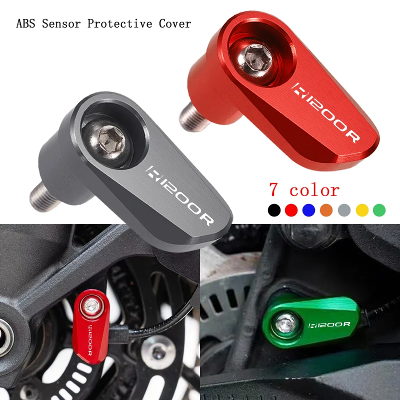 

Motorcycle CNC Aluminum Front Rear wheel ABS Sensor Guard Protection Accessories FOR BMW R1200R R 1200R R 1200R 2006-2025