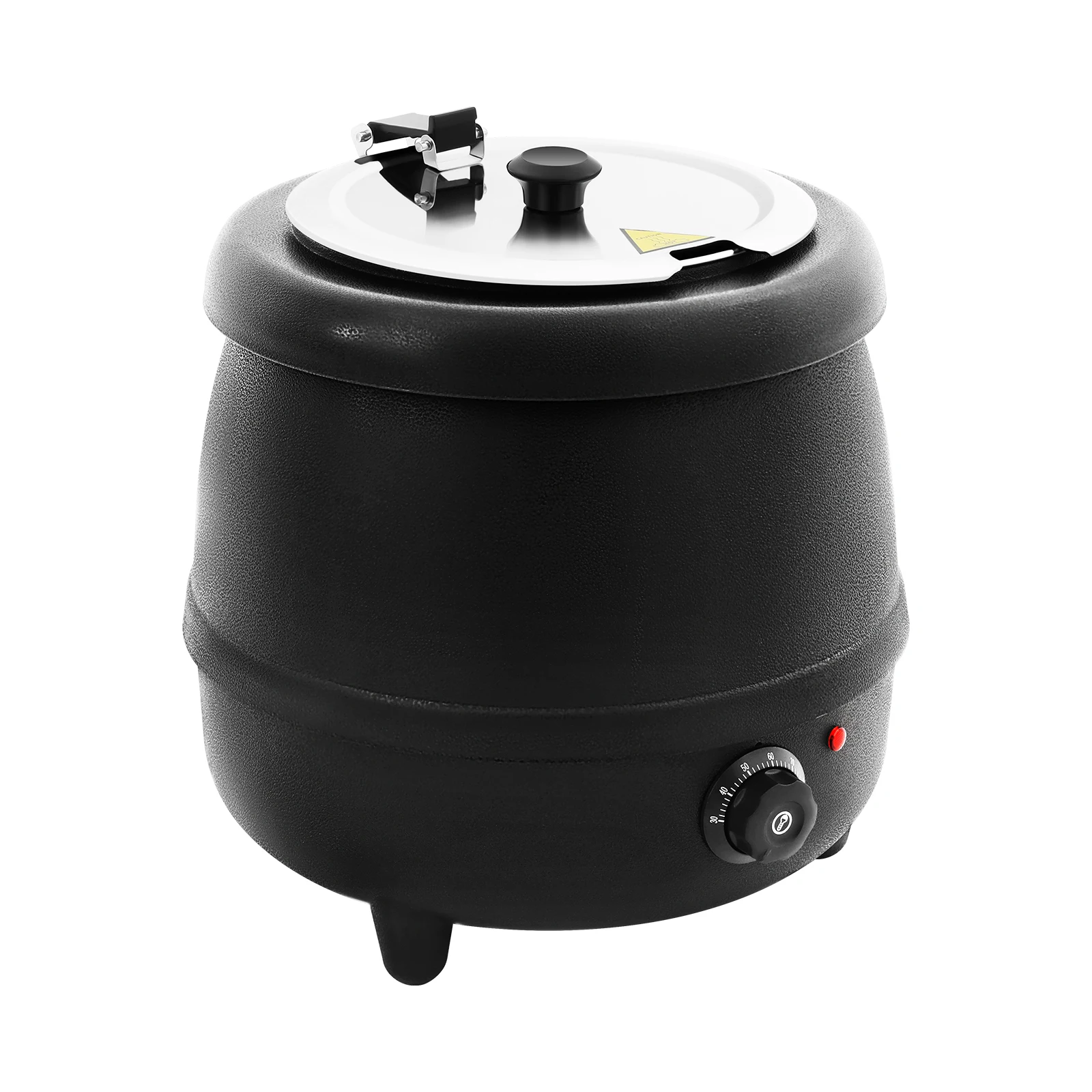 10L أوانٍ من الستانليس ستيل الكهربائية التجارية غلاية الحساء إبريق سخيف النبيذ