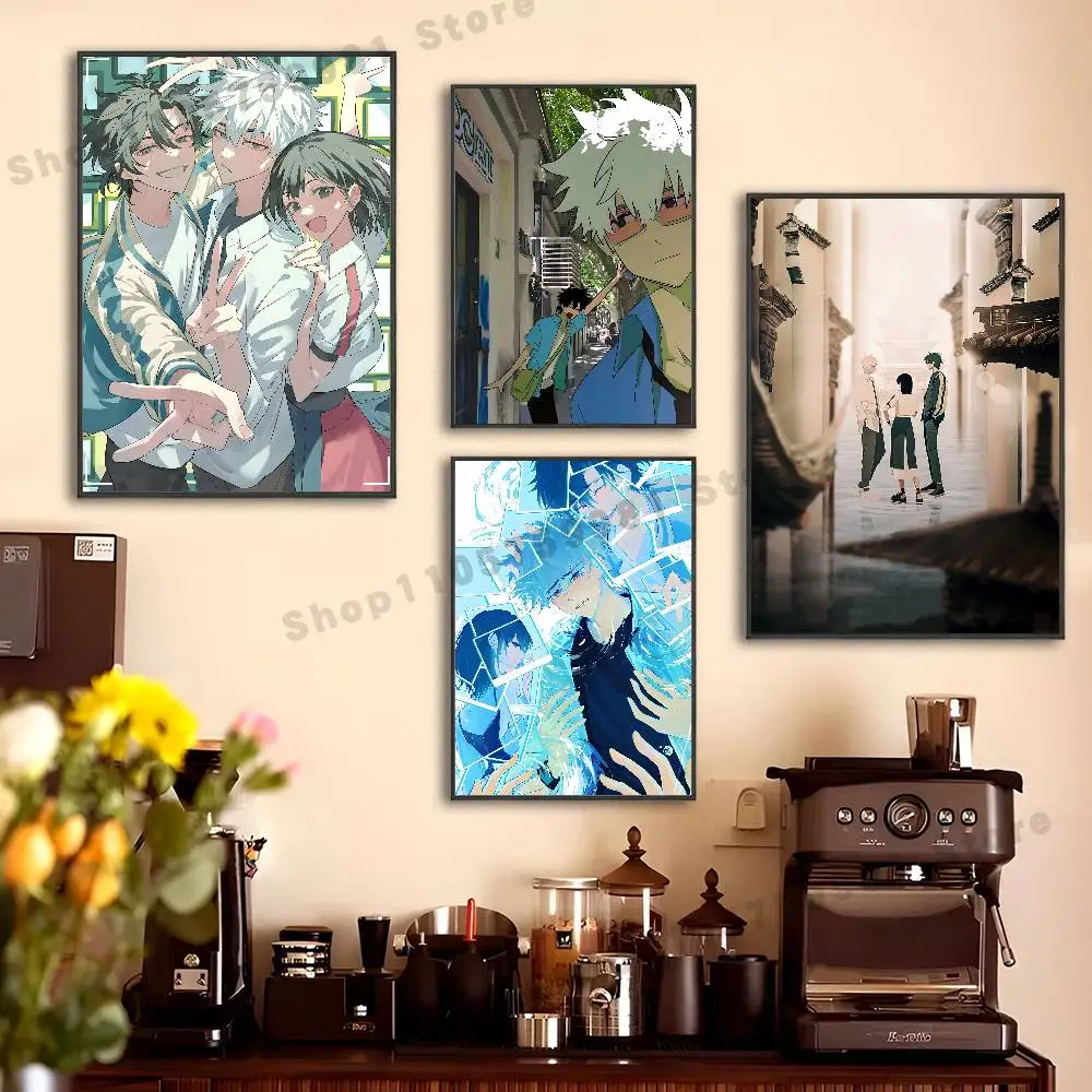 Anime L-Link Click Poster HD Art Sticky Wall Waterproof For Bedroom Game Room Wall Home Decor Gifts