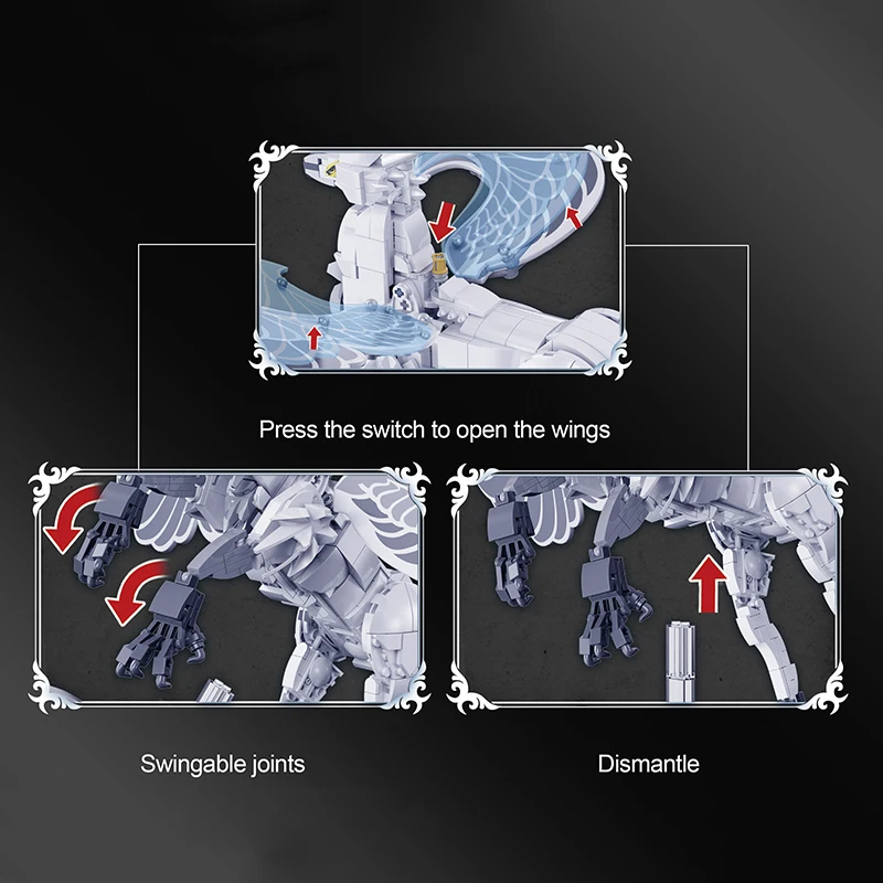 الإبداعية MOC 698 قطعة العالم السحري الحجاب نموذج اللبنات مجموعة مخلوق سحري أرقام عدة الطوب لعب للأطفال هدايا