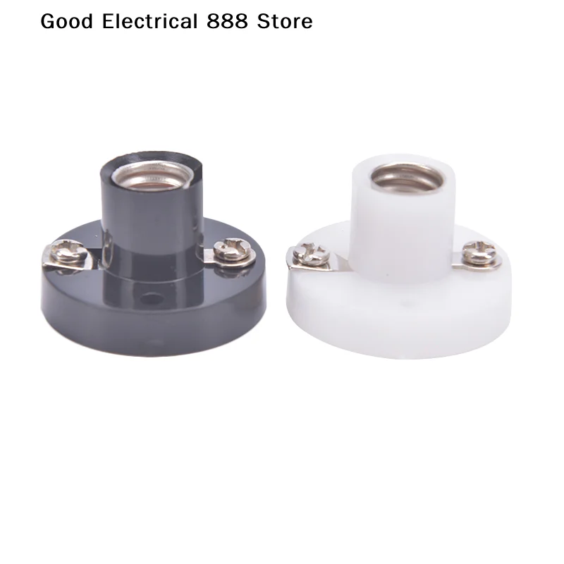 【GE】1PC E10 Screw Holder DIY Flat Lamp Bases Physics Electric Beads Testing Parts