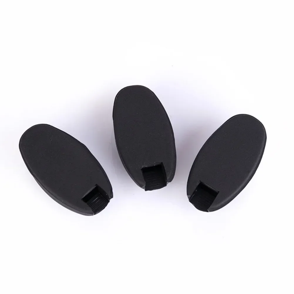 Palm Risers Saxophone Key Button Tools 3Pcs Black For Alto Tenor Soprano Keys Risers Rubber Saxophone Reliable