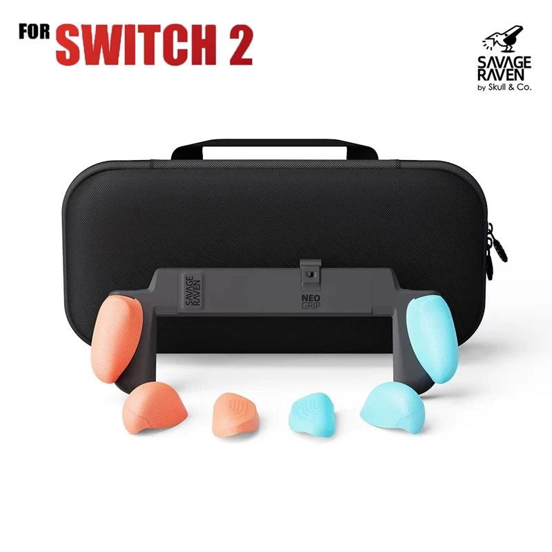 Skull & Co. NeoGrip Bundle for Nintendo Switch 2: 人間工学に基づい