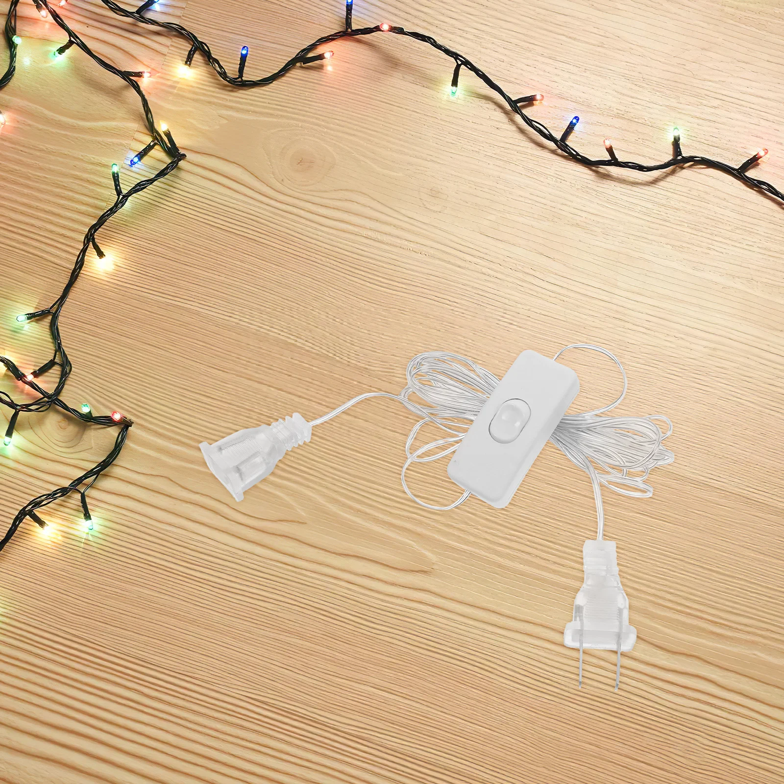 

Led Ribbon Connector Extension Wire Cord For Christmas Lights Curtain Lights Icicle Lights Ribbon Lights Us Plug Pvc Ribbon