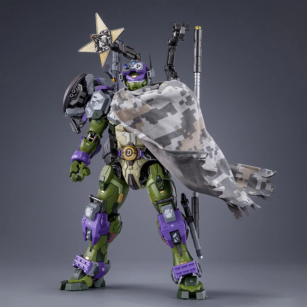 Heatboys Hb0015 Teenage Mutant Ninja Turtles Tmnt Donatello Anime Action Figure Movable Joint Soldiers Doll Model Toys