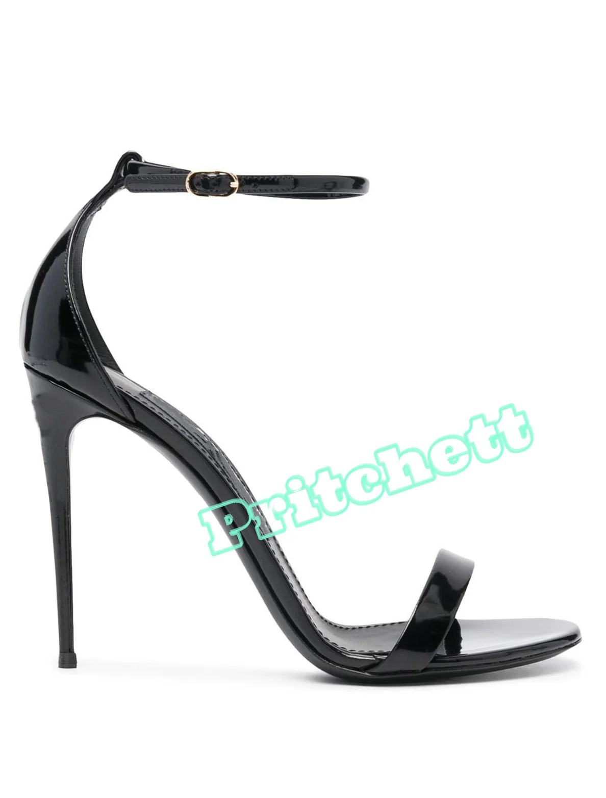 Pound Peep Toe Thin High Heels Women Sandals Ankle Strap Buckle Girl Stilettos Pencil Heeled Summer Outdoors Catwalk 2024 New