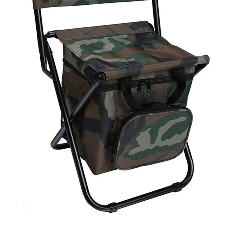 Portable Folding Chair with Detachable Box, Ultralight & Compact for Outdoor Camping, Hiking & Travel,Blue-ABHG