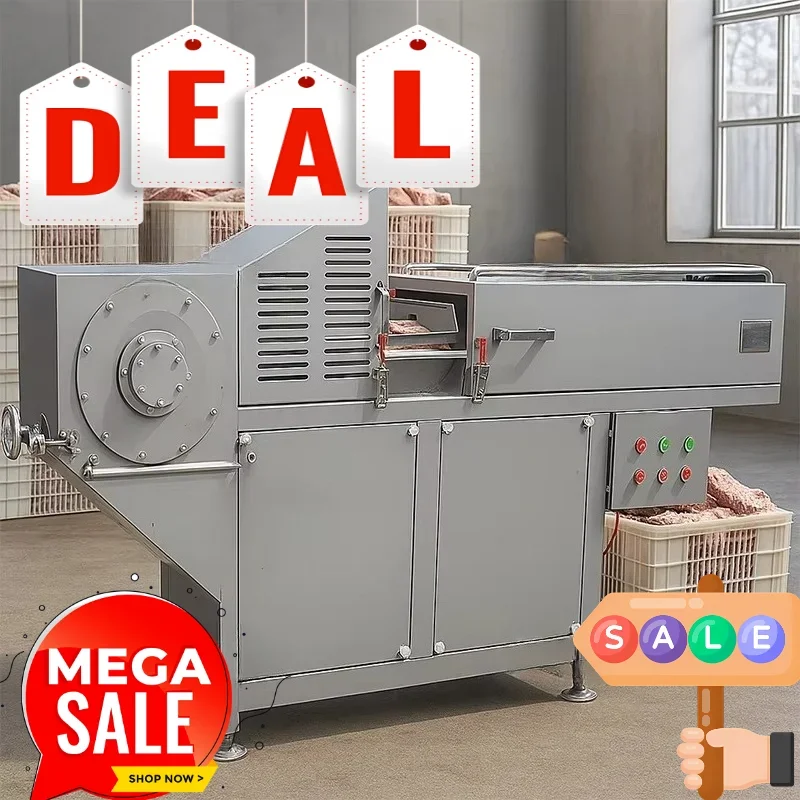 Factory High Quality Stainless Steel Frozen Butter Blocks & Meat Block Breaker High Efficiency Crusher Machine Customized