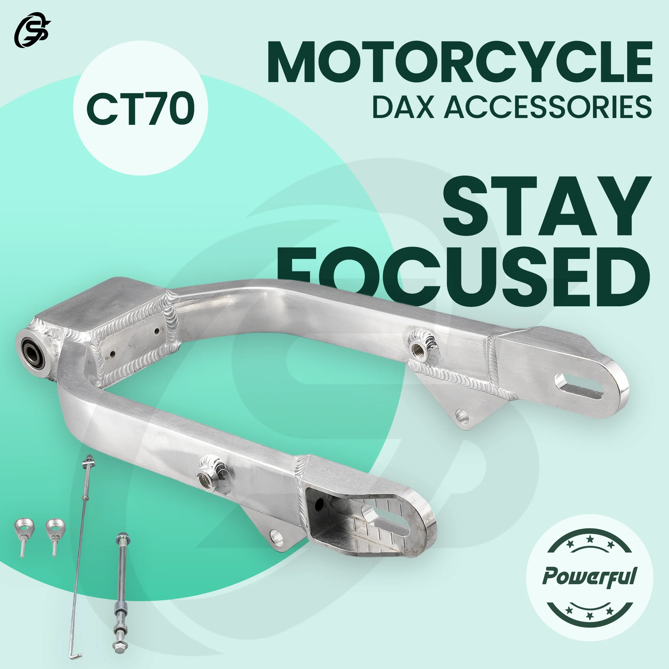 14inch Rear Swing Arm CT70 Rear Fork DAX CT70 Rear Flat Fork ST70 CT70 Parts Aluminum Accessories