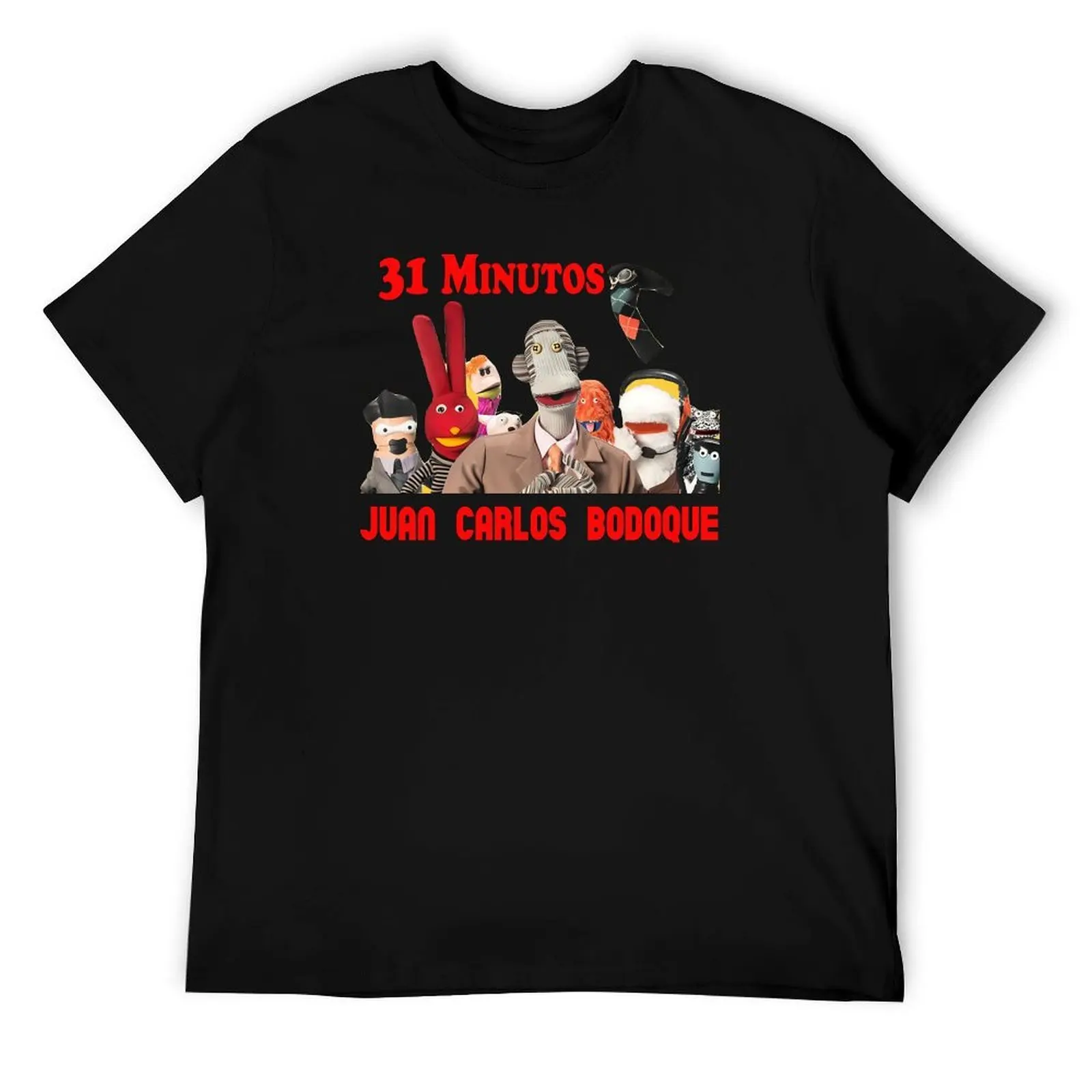 

31 Minutos Group Fan Art - Juan Carlos Bodoque and Friends T-Shirt essential t shirt t shirts for man slim fit T-Shirt
