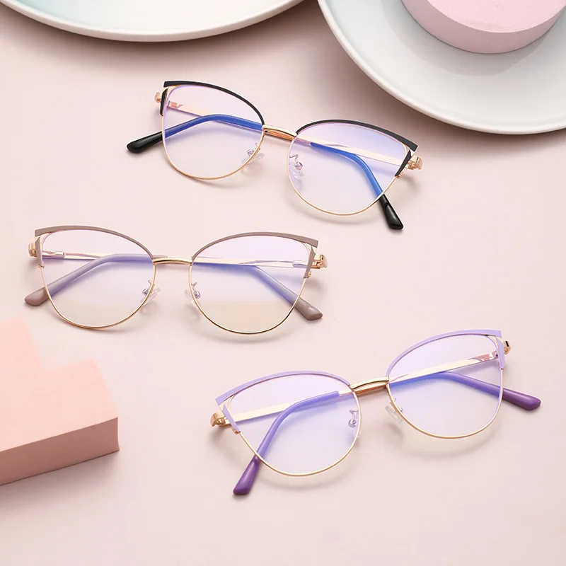 

Blue Light Blocking Glasses for Women Optical Spectacle Eye Protection Computer Eyeglasses Fashion Brand Designers Eyewear