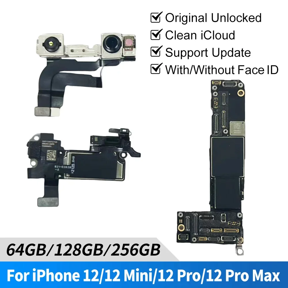 Used for iPhone 12 Pro Max motherboard, 128GB, 256GB, 512GB logic board