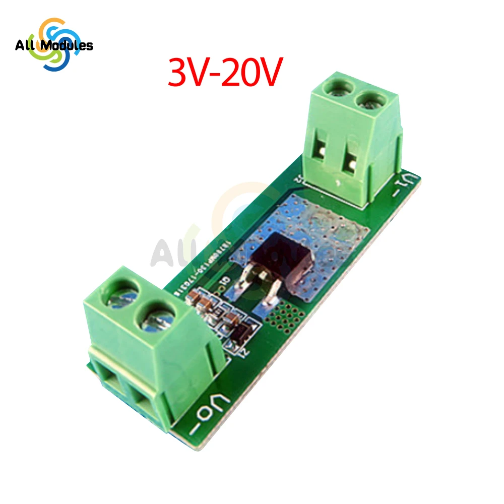 5A DC Power Supply Reverse Connection Protection Board Power Module Protection High Current Safe and Reliable