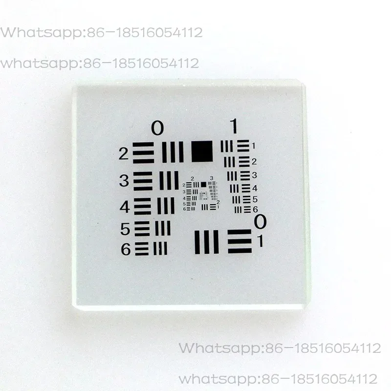 Optical Resolution Test Board Resolving Power Test Target Usaf1951 Machine Vision Camera Calibration Board Correct Pieces 25*25