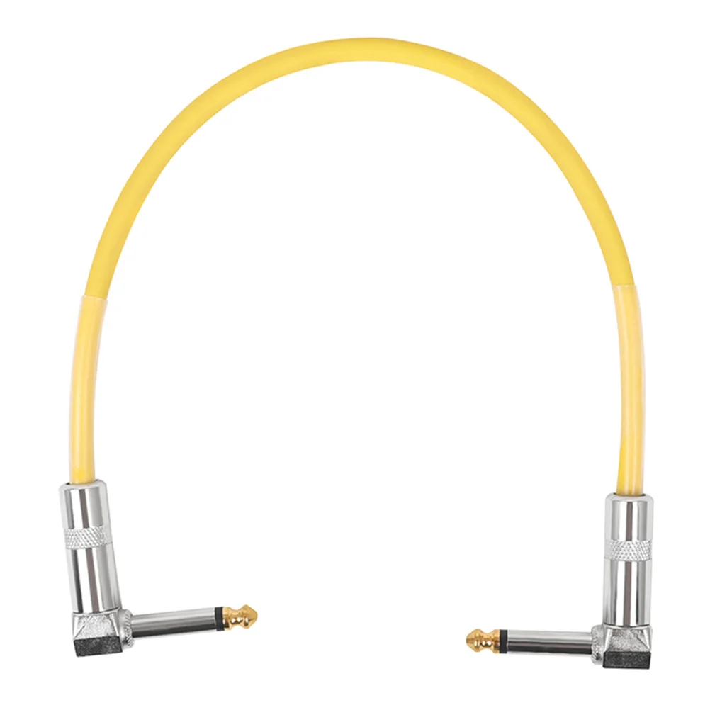 Electric Guitar Cable 6.35Mm Low Noise Patch Cable For Pedal Board Studio Instrument Connection Line Professional Audio
