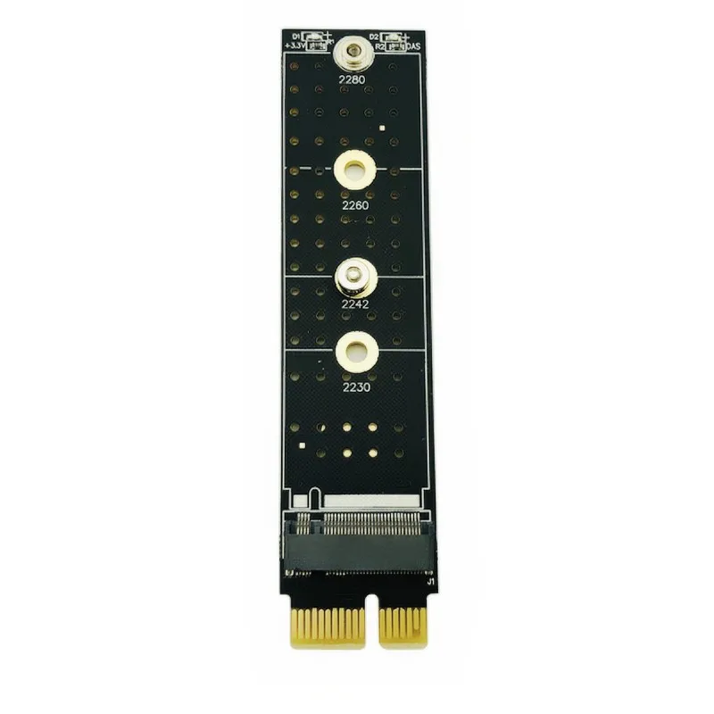 Riser PCIE zu m2 Adapter NVME SSD m2 zu PCI Express X1 Adapter PCIE Riser M Key Anschluss unterstützt 2230 2242 2260 2280 SSD Disk