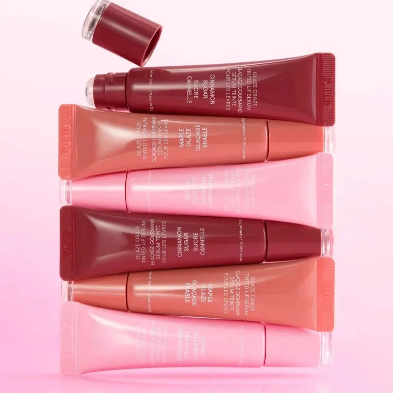 Mode Make-up Donut Mongo Berry Lipgloss Gekleurde Lipolie Transparant Licht Glanzende Lippenbalsem Watergloss Glazuur Hydraterende Melk