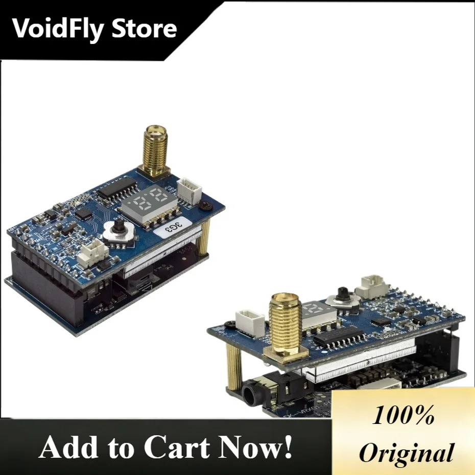 VoidFly SK-VRX02 80CH 3.3g Image Transmission Receiver Signal Alarm VRX For FPV Drone