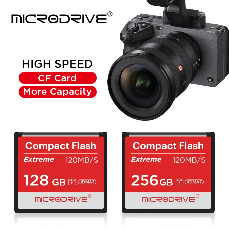 Tarjeta CF 256GB 128GB tarjeta Flash compacta 64GB 32GB tarjeta CF 32/64/128/256GB tarjeta de memoria Compactflash tarjeta CF para cámara