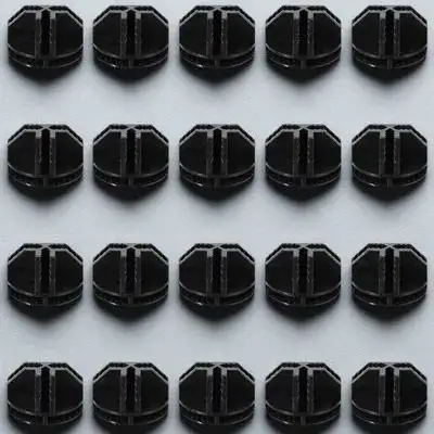 20 قطعة أرفف تخزين مكعبة موصلات ABS البلاستيك اتصال آمن سهلة التجميع تفكيك إعادة استخدام خزائن المنزل #6