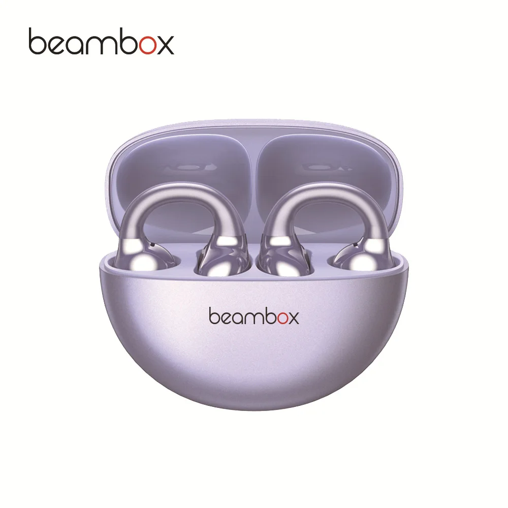 

Умные наушники с открытым ухом и искусственным интеллектом 2025 года, активное шумоподавление, длительный срок службы батареи, светодиодный индикатор, новые беспроводные наушники Beambox
