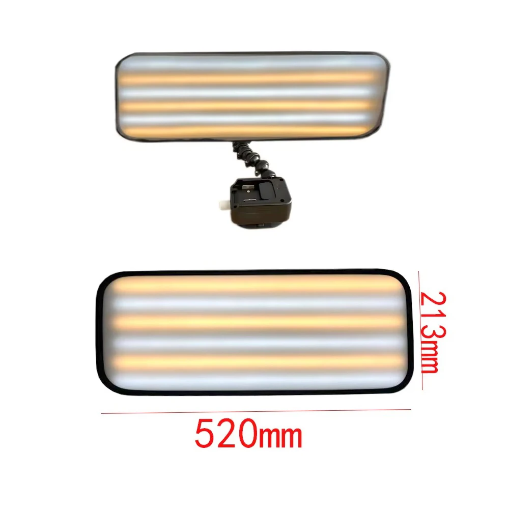 52cm 18V PDR Dent Light Flexible Gooseneck LED Car Paintless Dent Repair Inspection Lamp 6 Colors （Battery Not Included）