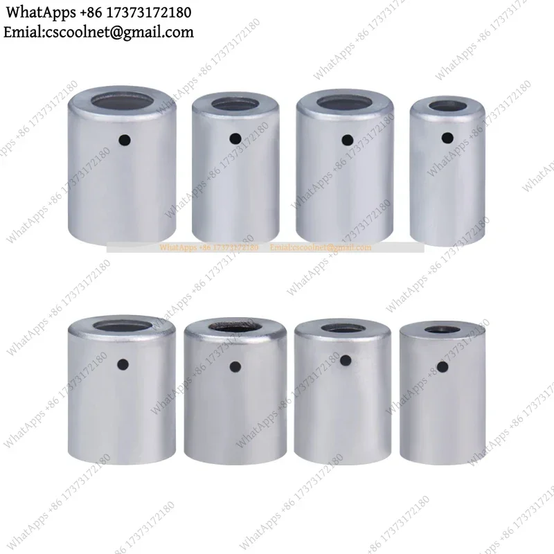 k06 Aluminum Crimp Ferrule Auto A/C Air Conditioning Standard Reduced Barrier Refrigerant Hose 3/8 1/2 5/8 3/4 Universal Fitting
