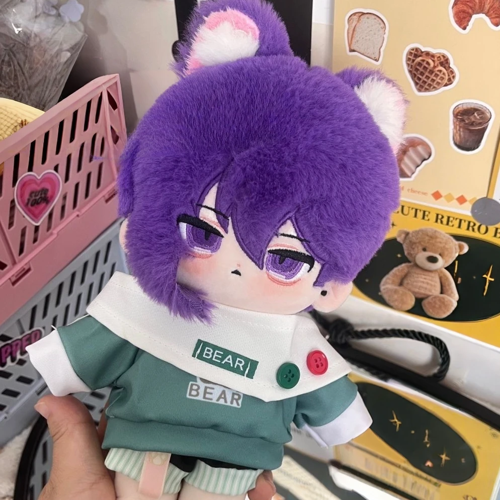 

Stuffed 20CM Game Stardew Valley Sebastian Plush Dress-up Cotton Doll Toys for Kids Game Peripheral Characters Cosplay Decor