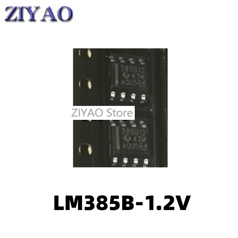 5PCS LM385BDR-1.2 385B12 LM385B12 LM385B-1.2V SOP8
